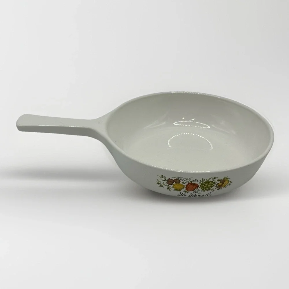 VTG Corning Ware Spice of Life Le Persil Saucepan P-83-B No Lid 6.5 in